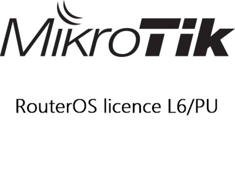 RouterOS-L6 - RouterOS Licence L6/P-Unlimited