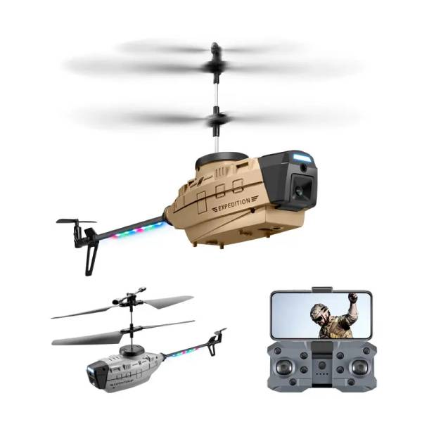 Helicopter-4K-Drone - ვერტმფრენი დრონი 2 კამერა 4k