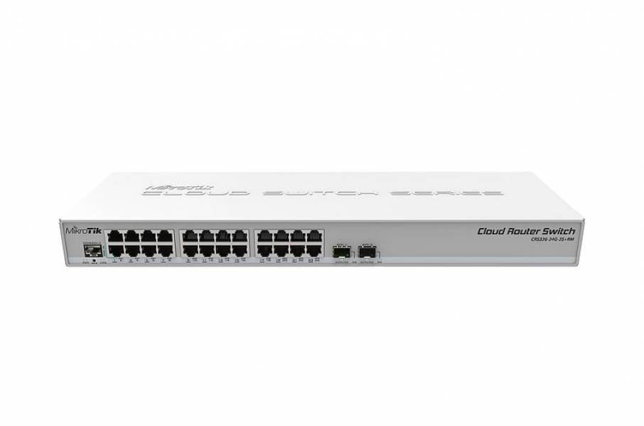 CRS326-24G-2S+RM - Managed switch 24G 2x10G