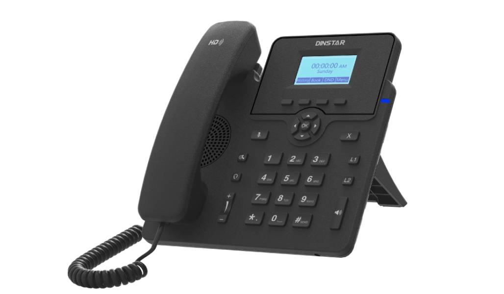C61S - IP ტელეფონი 2 SIP ანგარიშით