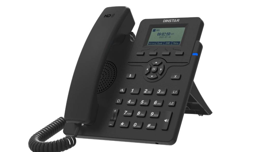 C60S - IP ტელეფონი 2 SIP ანგარიშით