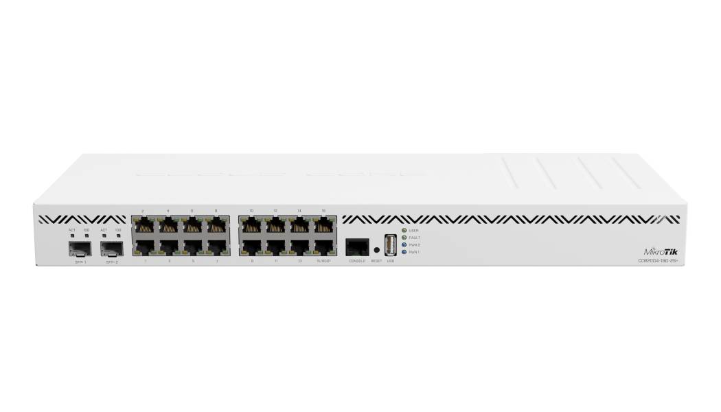 CCR2004-16G-2S+ - Router 16x1G 2x10G