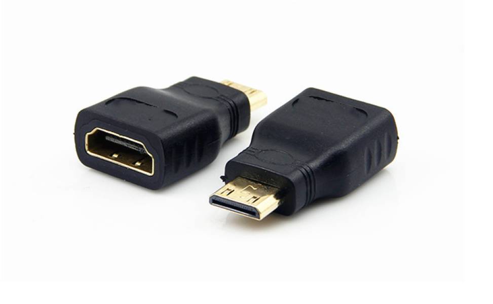 HDMI-mini-to-HDMI - HDMI-მინიდან HDMI-ზე გადამყვანი (ადაფტერი)