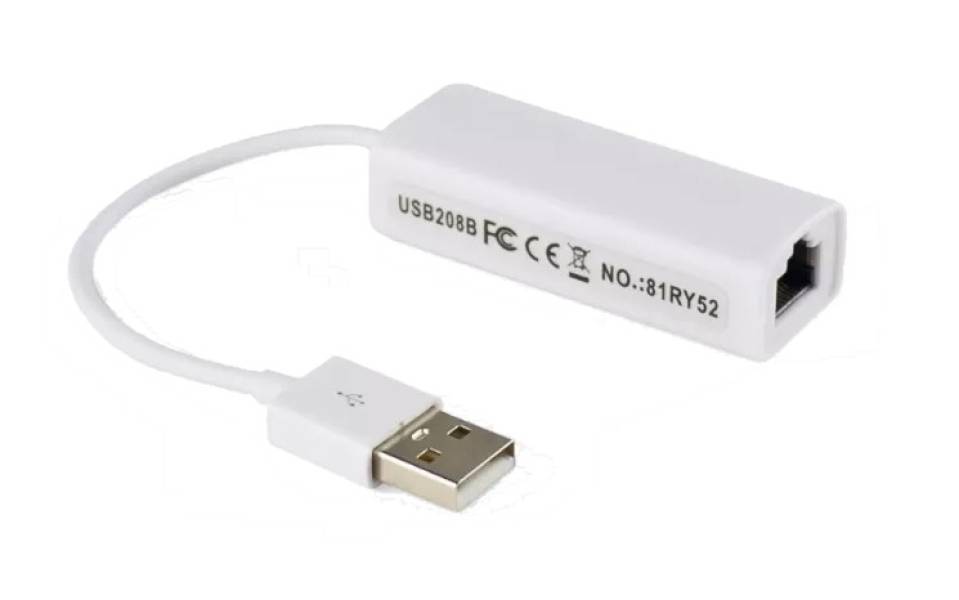 USB2.0-LAN-100Mb-adapter - USB 2.0-დან 100 მბ/წ LAN-ზე გადამყვანი   (ადაფტერი)