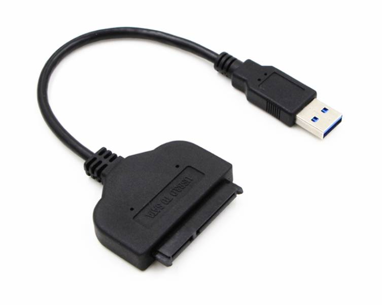 USB-3.0-to-SATA-adapter - USB 3.0 -დან SATA-ზე გადამყვანი (ადაფტერი)