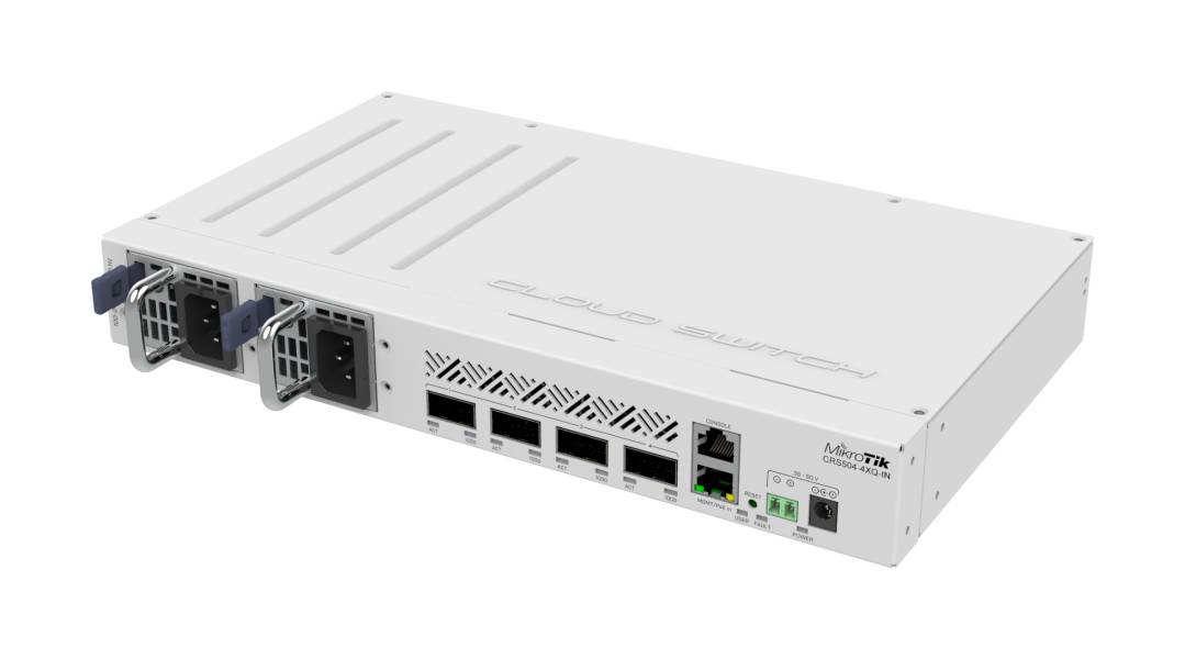 CRS504-4XQ-IN - Managed switch 4x100G QSFP28