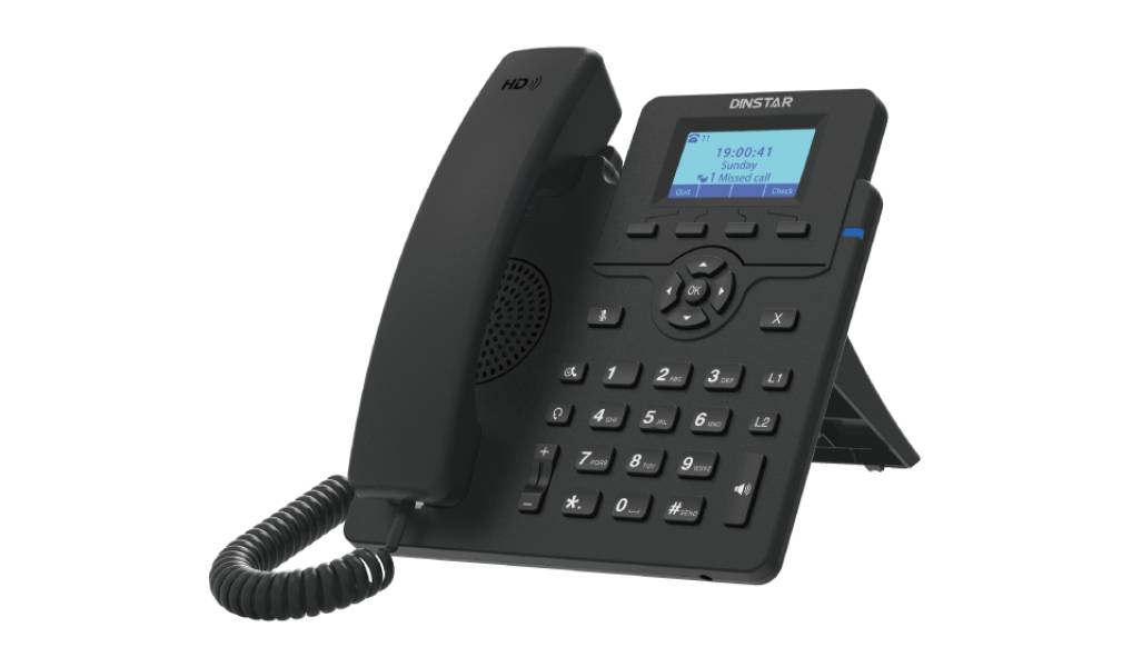 C60UP - IP phone with 2 SIP accounts PoE