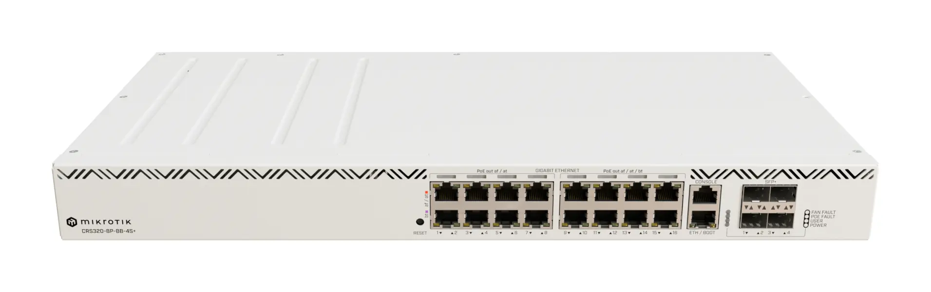 CRS320-8P-8B-4S+RM - PoE Managed Switch  8P  8B  4xSFP+