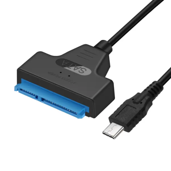 USB-C-to-SATA-adapter - USB-C -დან SATA-ზე გადამყვანი (ადაფტერი)