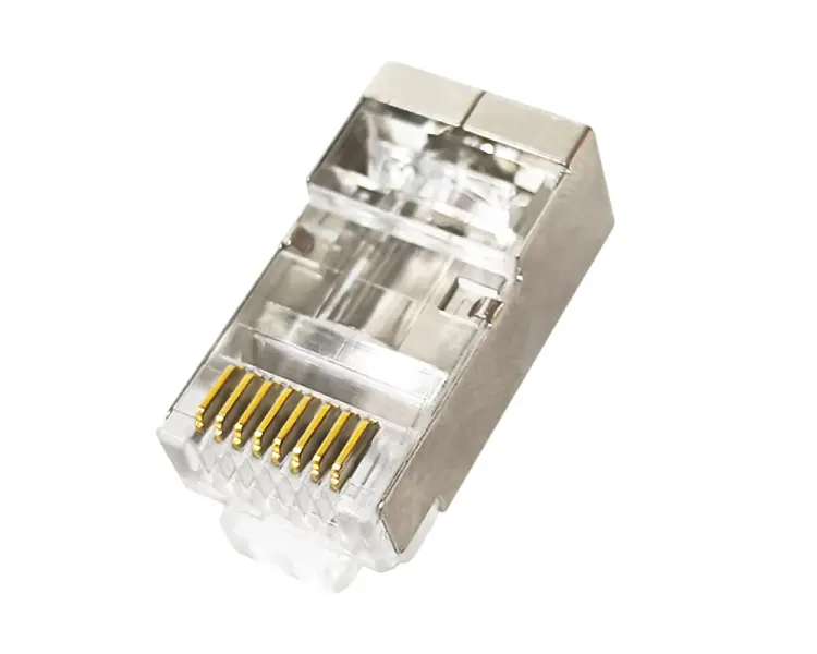 RJ45-STP-connector-Cat6 - RJ45 კონექტორი STP Cat6