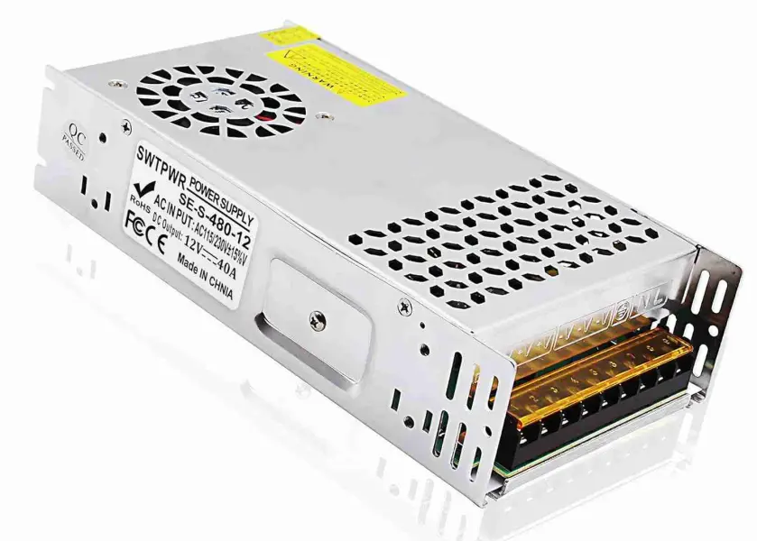 Power-Supply-12V-40A - Industrial Power Supply 12V 40A